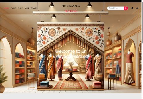 srivinayagatextiles.com capture - 2025-09-25 22:09:21