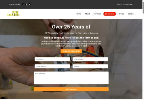 justelectricservice.com capture - 2025-09-25 22:30:44