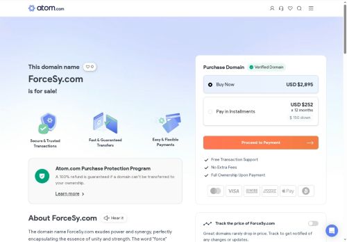 forcesy.com capture - 2025-09-25 22:50:59