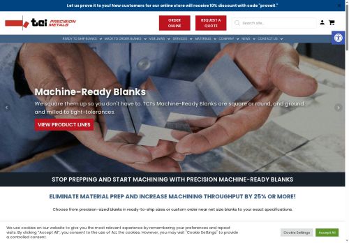 tcimetals.com capture - 2025-09-26 00:16:03