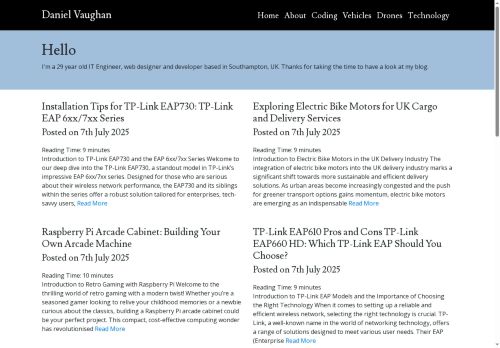 dmvaughan.com capture - 2025-09-26 00:43:15