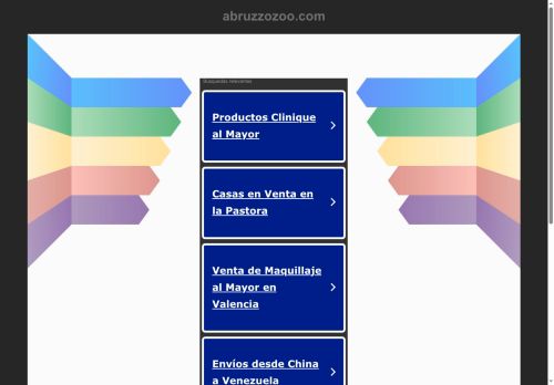 abruzzozoo.com capture - 2025-09-26 02:38:45