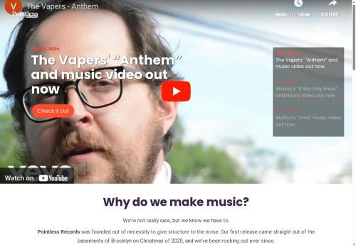 pointlessrecords.com capture - 2025-09-26 06:48:02