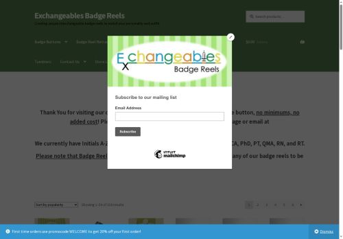 myexchangeables.com capture - 2025-09-26 08:29:35