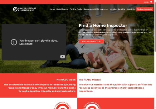 homeinspectionsassociationbc.com capture - 2025-09-26 09:51:22