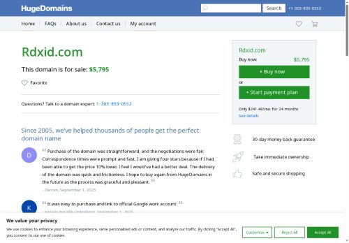 rdxid.com capture - 2025-09-26 10:44:00