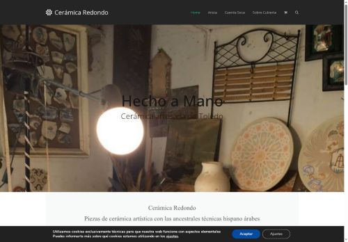 ceramicaredondo.com capture - 2025-09-26 11:55:11