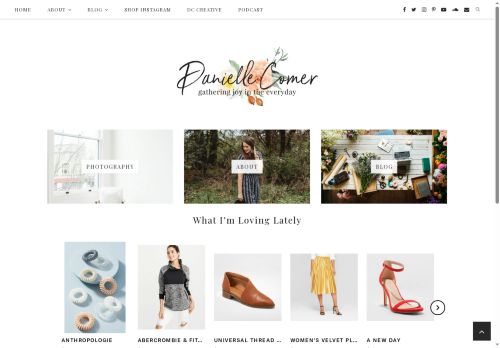 daniellecomer.com capture - 2025-09-26 12:14:05