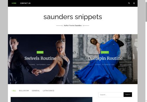 saunderssnippets.com capture - 2025-09-26 12:40:16