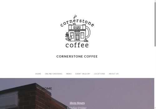 cornerstonecoffeemcbain.com capture - 2025-09-26 13:32:35