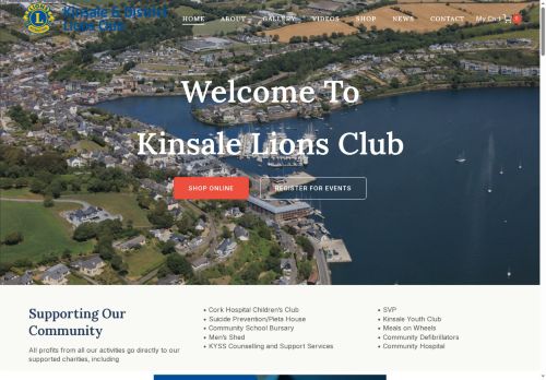 kinsalelionsonline.com capture - 2025-09-26 16:13:54