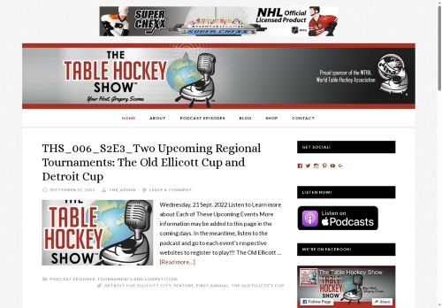 thetablehockeyshow.com capture - 2025-09-26 17:12:08