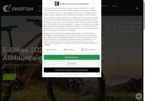 cheetah-bikes.com capture - 2025-09-26 17:51:09