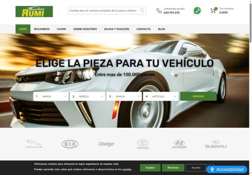 desguacesrumi.com capture - 2025-09-26 18:19:24