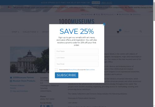 focusonlibraryofcongress.com capture - 2025-09-26 20:36:37