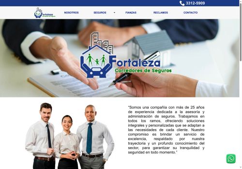 fortalezaenseguros.com capture - 2025-09-26 20:47:48