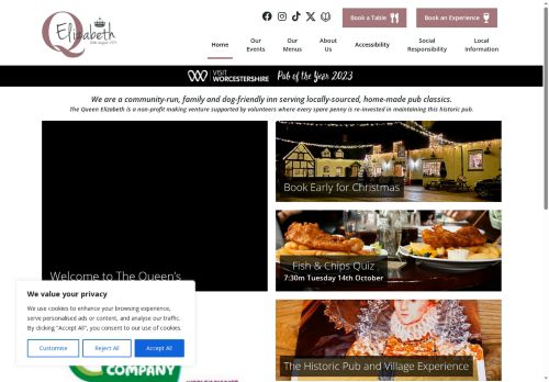 queenelizabethinn.com capture - 2025-09-26 22:30:10