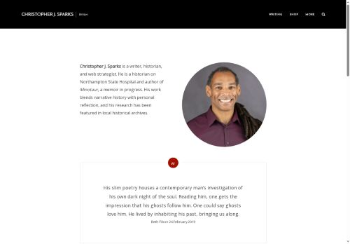 christopherjsparks.com capture - 2025-09-26 23:01:21