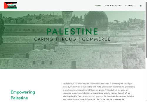 smallmerciesforpalestine.com capture - 2025-09-27 01:01:29