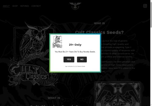 cultclassicsstore.com capture - 2025-09-27 01:12:56