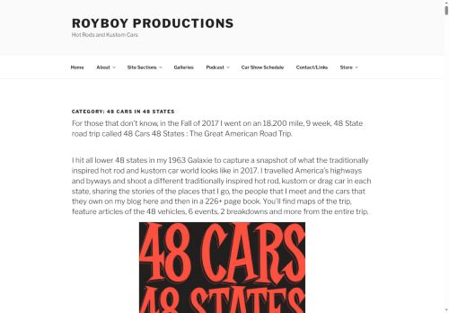 48cars48states.com capture - 2025-09-27 03:33:36