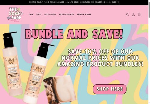 the-soap-shop.com capture - 2025-09-27 04:43:50