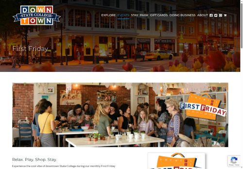 firstfridaystatecollege.com capture - 2025-09-27 07:46:56