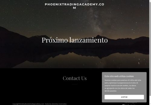 phoenixtradingacademy.com capture - 2025-09-27 08:48:50