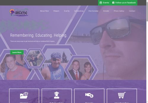 nicholasabrleticfoundation.com capture - 2025-09-27 09:41:37