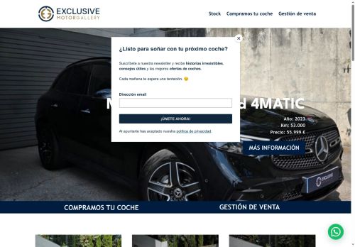 exclusivemotorgallery.com capture - 2025-09-27 14:18:01