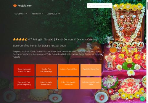 panditforpooja.com capture - 2025-09-27 14:46:27