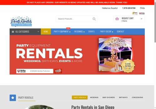 partyrentalsonline.com capture - 2025-09-27 14:52:47