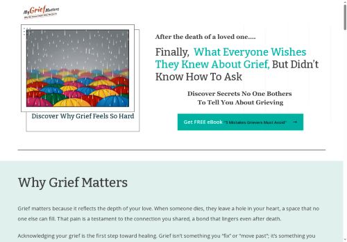 mygriefmatters.com capture - 2025-09-27 14:59:11