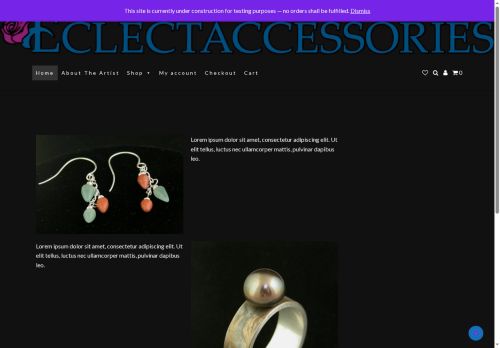 eclectaccessories.com capture - 2025-09-27 15:13:24