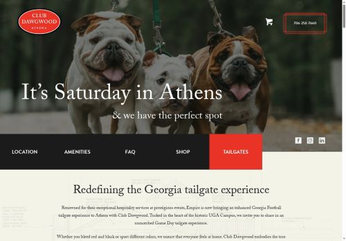 clubdawgwoodhospitality.com capture - 2025-09-27 15:21:03