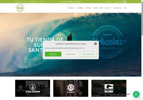 urbanboxsantander.com capture - 2025-09-27 16:58:24