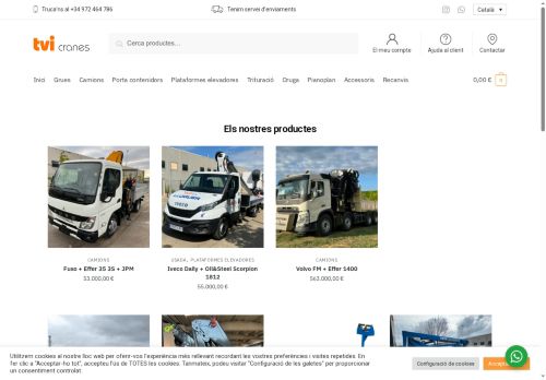 tvicranes.com capture - 2025-09-27 21:19:47