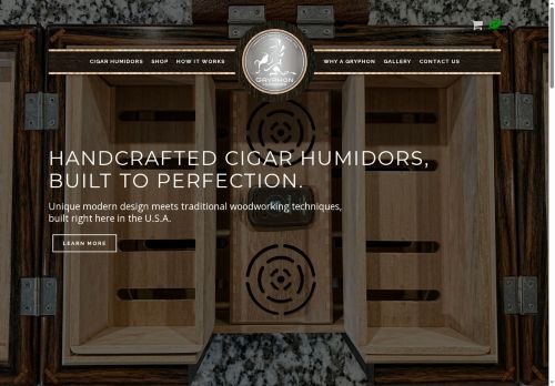 griffonhumidors.com capture - 2025-09-27 22:57:11