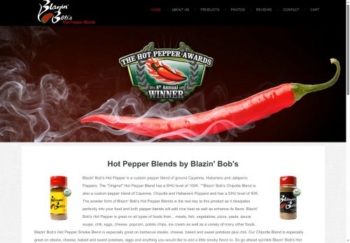 blazinbobshotpepper.com capture - 2025-09-27 22:58:18