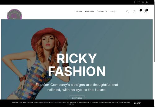 rickyfashion.com capture - 2025-09-27 23:27:34