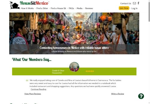 housesittingmexico.com capture - 2025-09-27 23:47:04