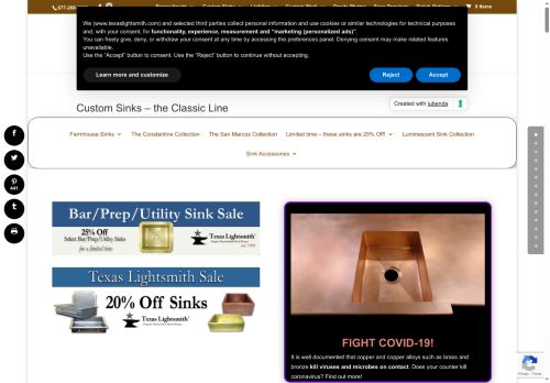 the-copper-kitchen-sink.com capture - 2025-09-28 00:20:53