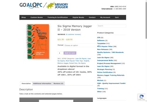 sixsigmamemoryjogger.com capture - 2025-09-28 01:19:48