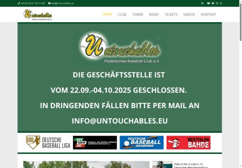 untouchables-paderborn.com capture - 2025-09-28 01:27:31