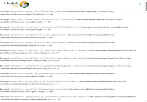 abbeyfealepress.com capture - 2025-09-28 01:33:23