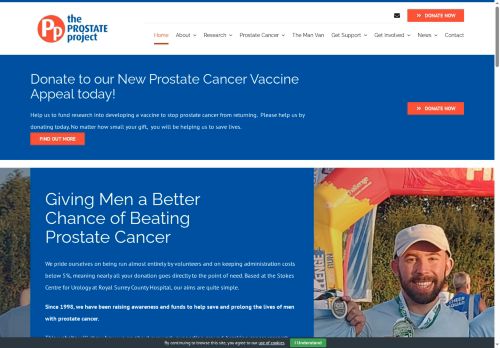 theprostatecancerproject.com capture - 2025-09-28 01:39:43