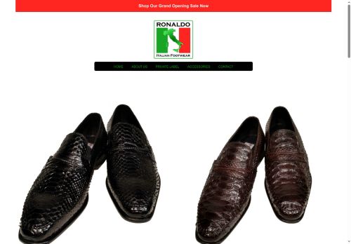 ronaldoitalianfootwear.com capture - 2025-09-28 01:59:20
