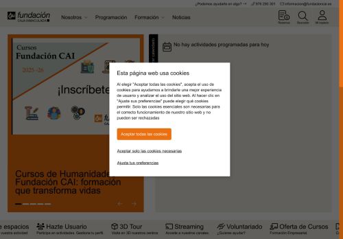 fundacioncajainmaculada.com capture - 2025-09-28 04:08:08