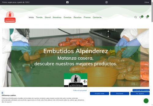 embutidosalpenderez.com capture - 2025-09-28 04:35:01