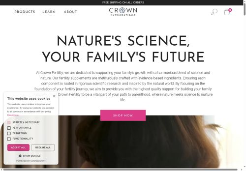 crownnutraceuticals.com capture - 2025-09-28 05:11:07